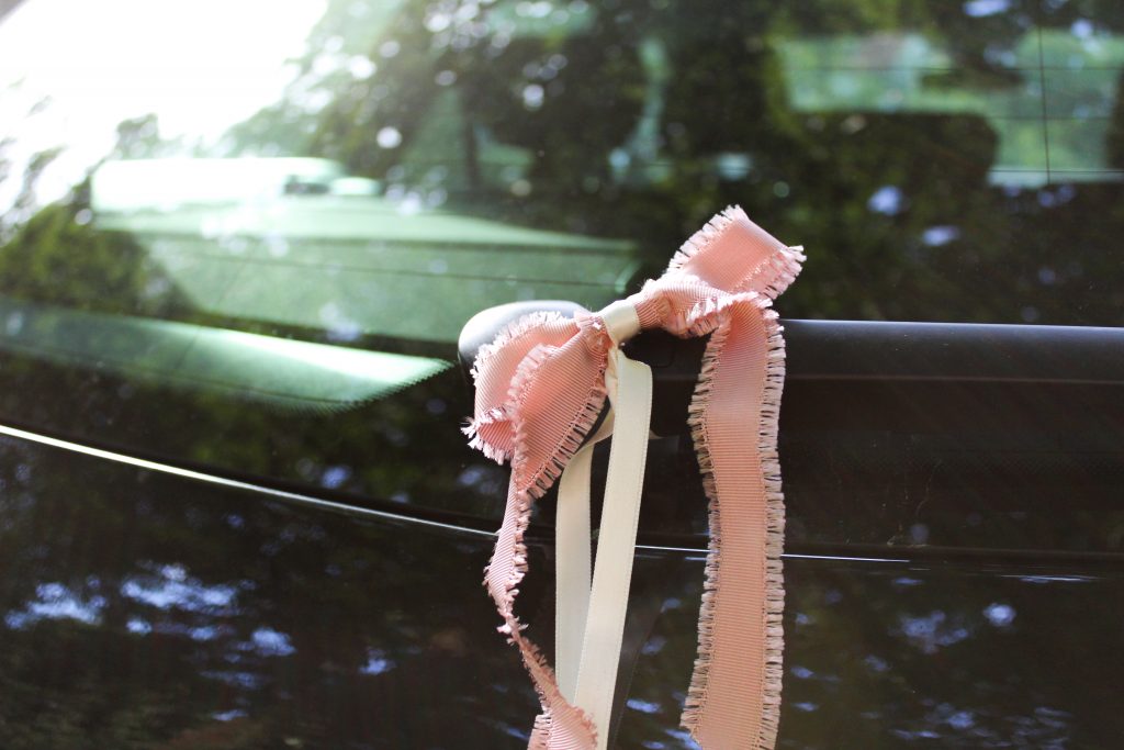 DIY Autoschleife für die Hochzeit zum selber machen Lady Bella